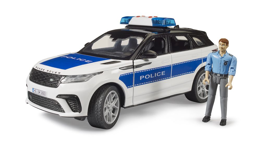 Policejní auto Range Rover Velar s policistou - Bruder 02890 1 Policejní auto Range Rover Velar s policistou Bruder 2890