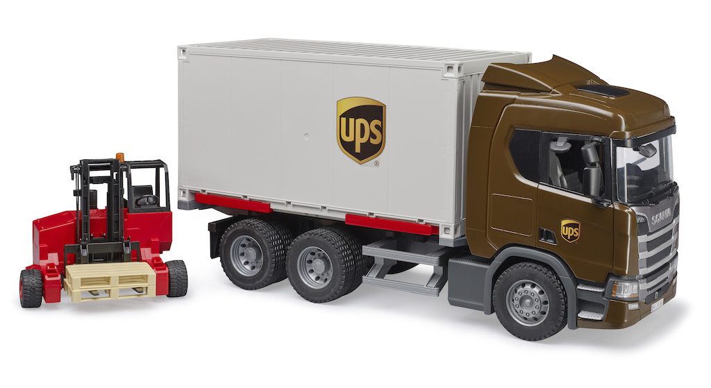 Nákladní auto UPS Scania Super 560R - Bruder 03582 3 Nákladní auto UPS Scania Super 560R - Bruder 03582 - Obrázek 3