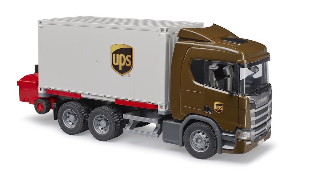 Nákladní auto UPS Scania Super 560R - Bruder 03582 5 Nákladní auto UPS Scania Super 560R - Bruder 03582 - Obrázek 5