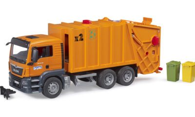 Bruder popeláři Popelářské auto MAN TGS - Bruder 3760