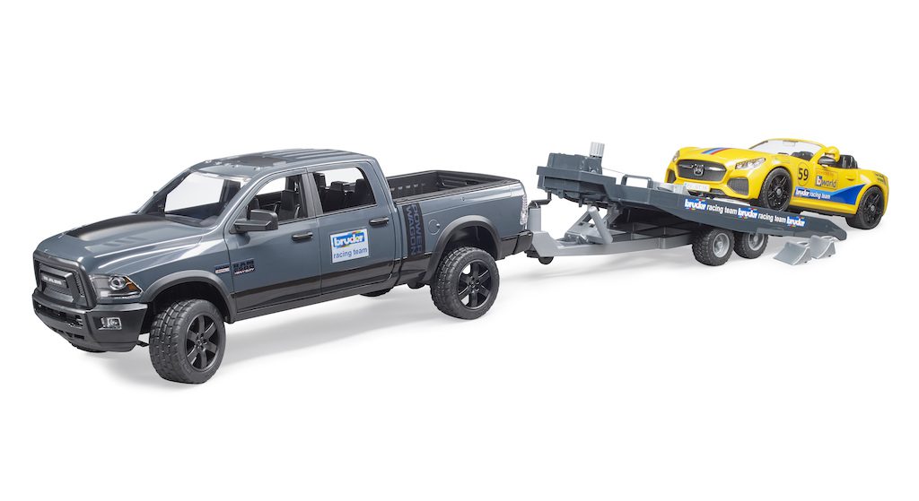 RAM 2500 a závodní roadster - Bruder 02504 6 RAM 2500 a závodní roadster - Bruder 02504 - Obrázek 6