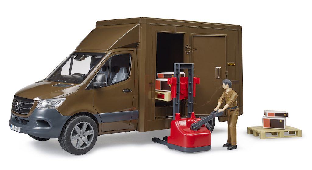 Nákladní auto UPS MB Sprinter Bruder 02678