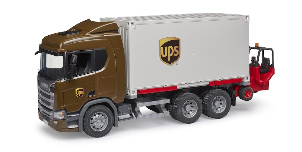 Nákladní auto UPS Scania Super 560R - Bruder 03582 7 Nákladní auto UPS Scania Super 560R - Bruder 03582 - Obrázek 7