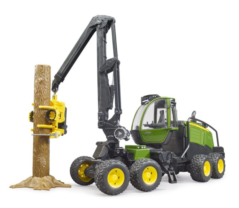 lesní Bruder Harvester John Deere 1270 G - Bruder 02135 - Obrázek 3