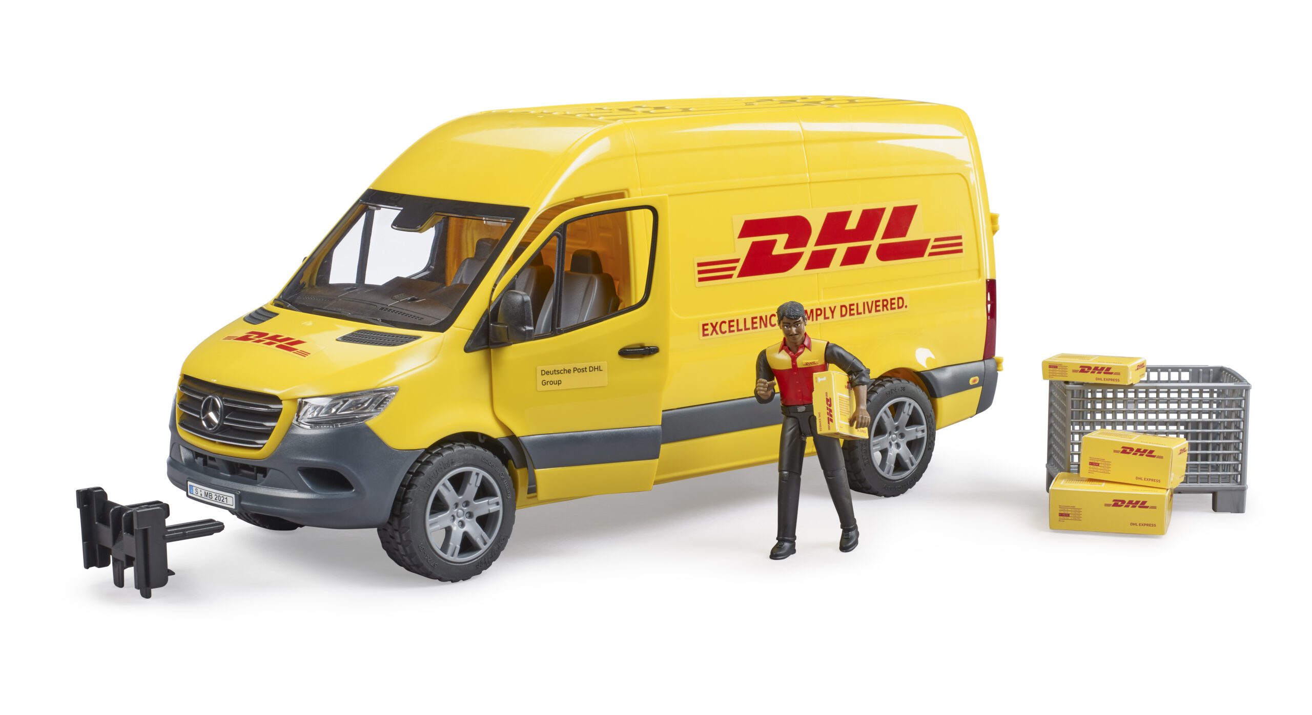 Nákladní auto DHL MB Sprinter - Bruder 2671