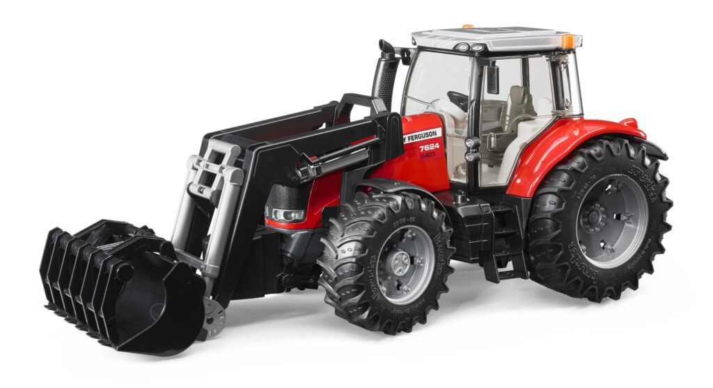 Traktor Massey Ferguson 7624 s nakladačem – Bruder 03047