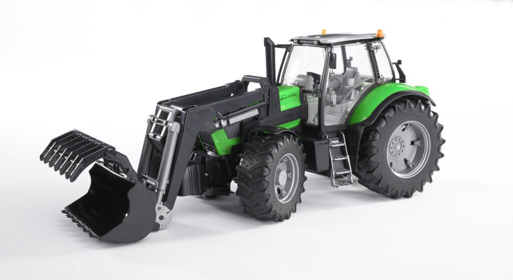 Traktor Deutz Agrotron s nakladačem – Bruder 03081