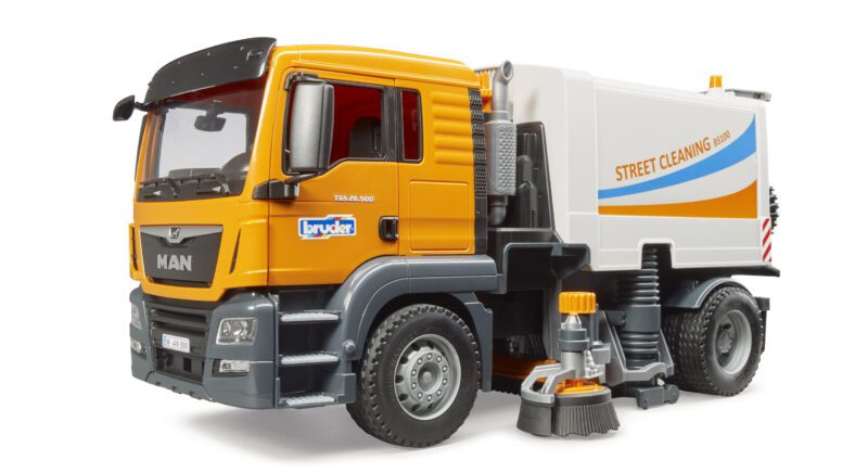 Zametací vozidlo MAN TGS - Bruder 03780 - Obrázek 3