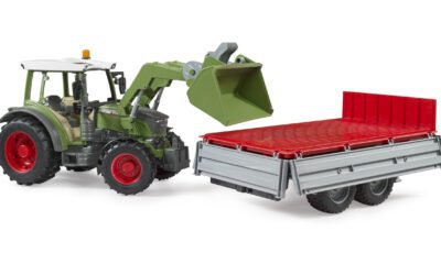 Fendt Vario 211 s nakladačem a sklápěčem - Bruder 2182