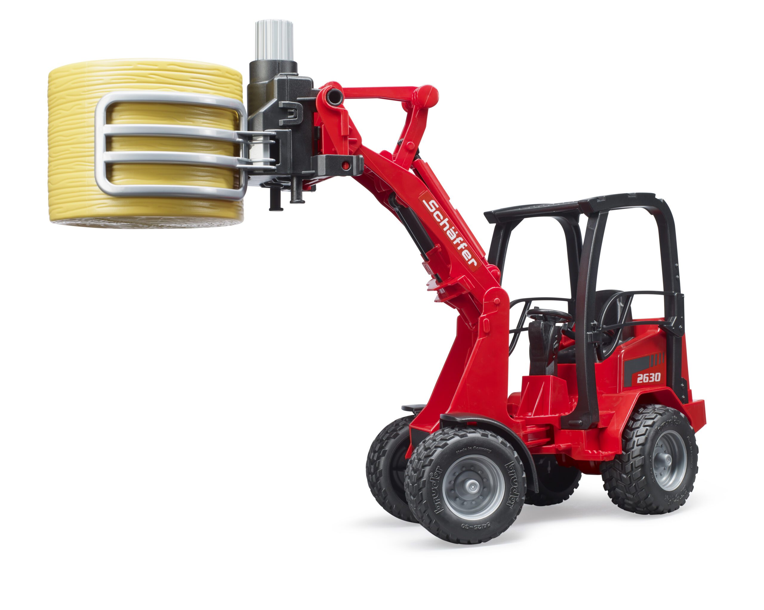 Nakladač Schäffer 2630 na nakládání slámy - Bruder 02192 6 Nakladač Schäffer 2630 na nakládání slámy - Bruder 02192 - Obrázek 6
