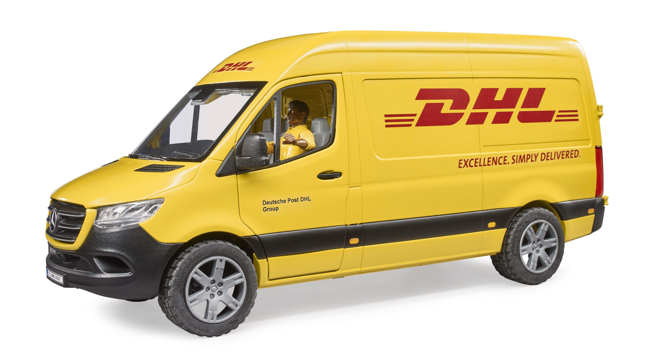 Nákladní auto DHL MB Sprinter - Bruder 02671 - Obrázek 5