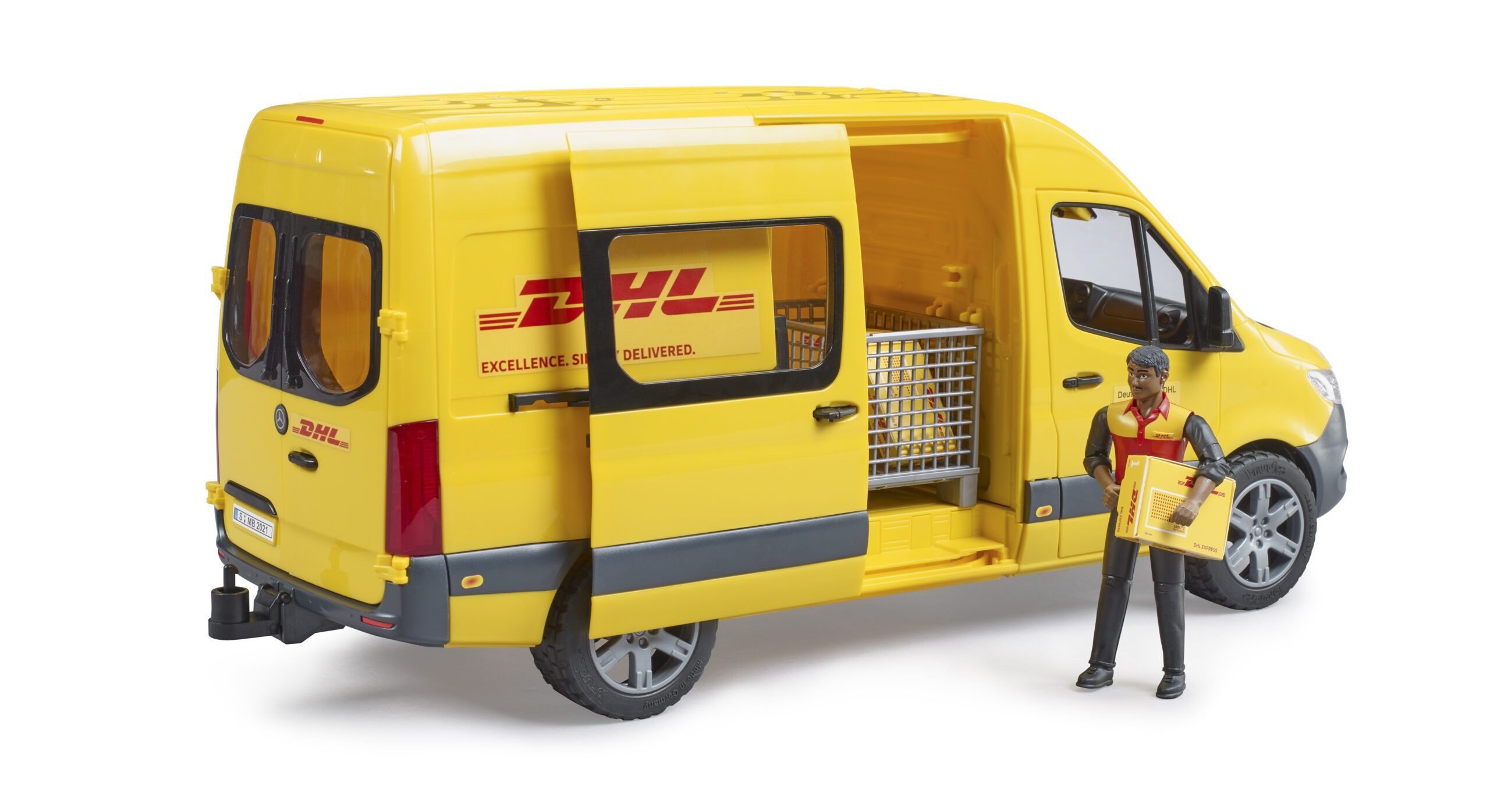 Nákladní auto DHL MB Sprinter - Bruder 02671 - Obrázek 8