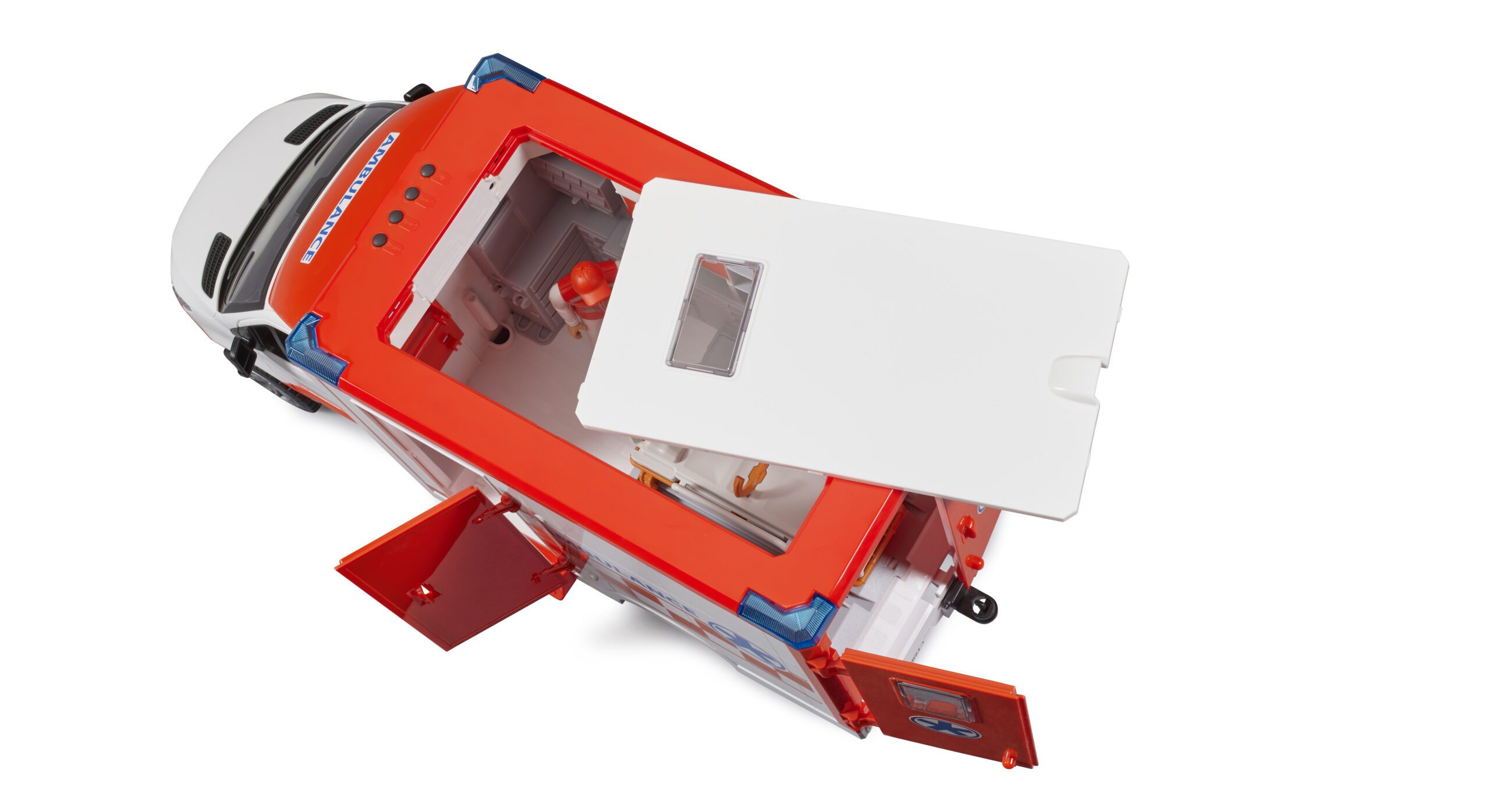 Sanitka MB Sprinter s houkačkou a řidičem - Bruder 02676 8 Sanitka MB Sprinter s houkačkou a řidičem - Bruder 02676 - Obrázek 8