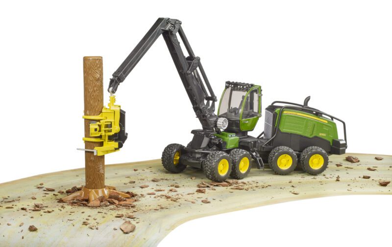 lesní Bruder Harvester John Deere 1270 G - Bruder 02135 - Obrázek 11