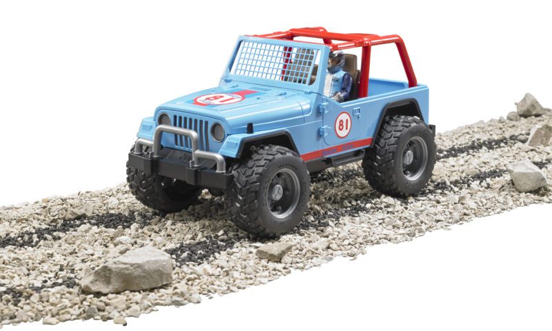 Závodní cross country Jeep s řidičem - Bruder 02541 - Obrázek 6