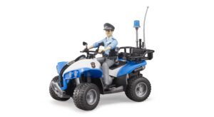 bworld Policejní čtyřkolka s policistou
