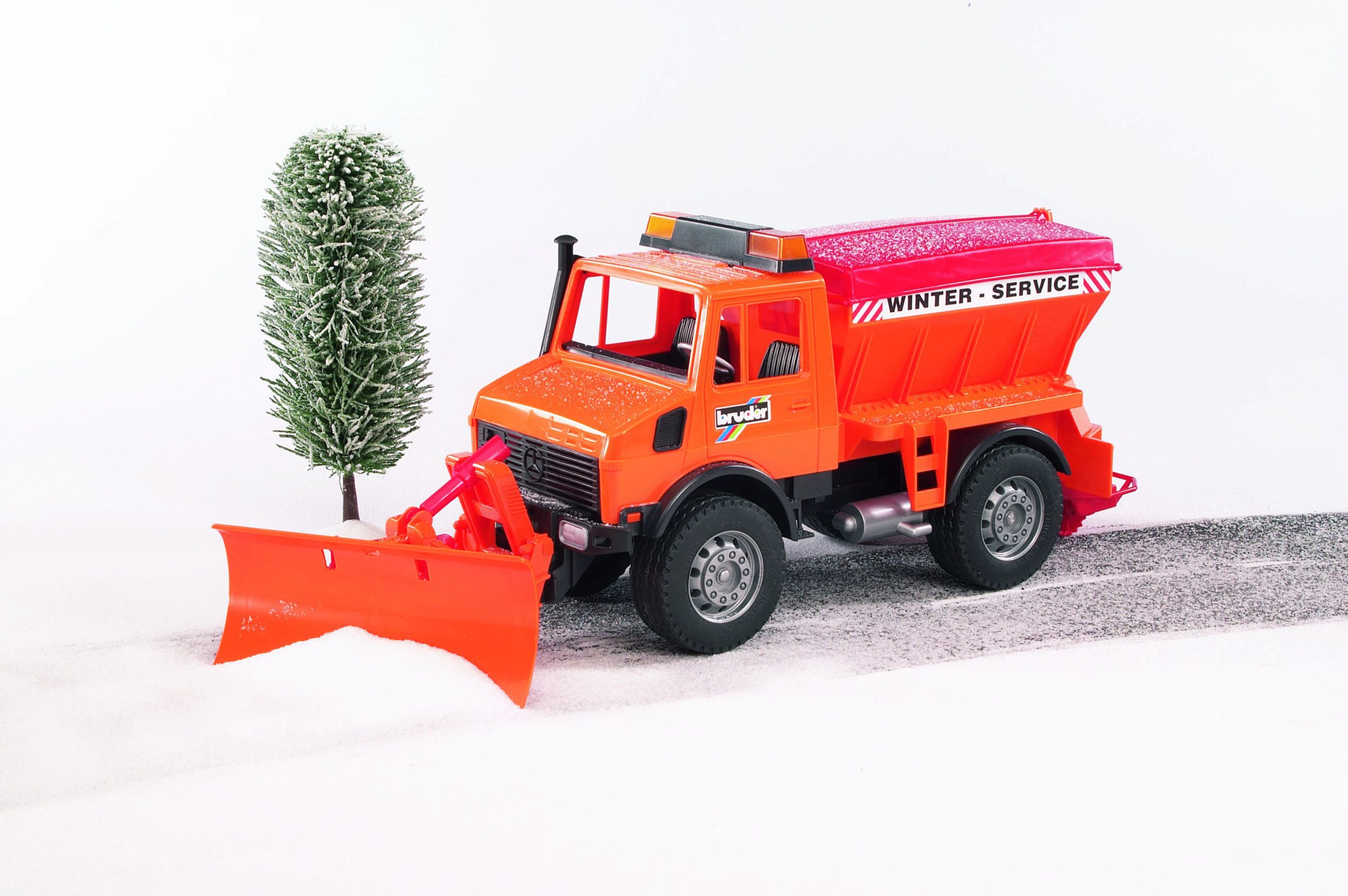 Silničáři MB Unimog - Bruder 02572