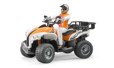 bworld Čtyřkolka s řidičem - Bruder 63000