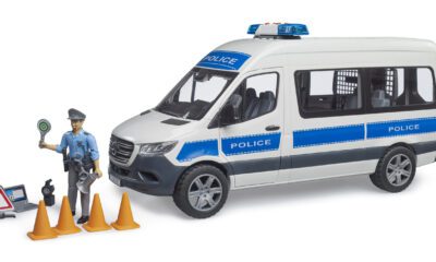 Bruder policie MB Sprinter s policistou - Bruder 02683