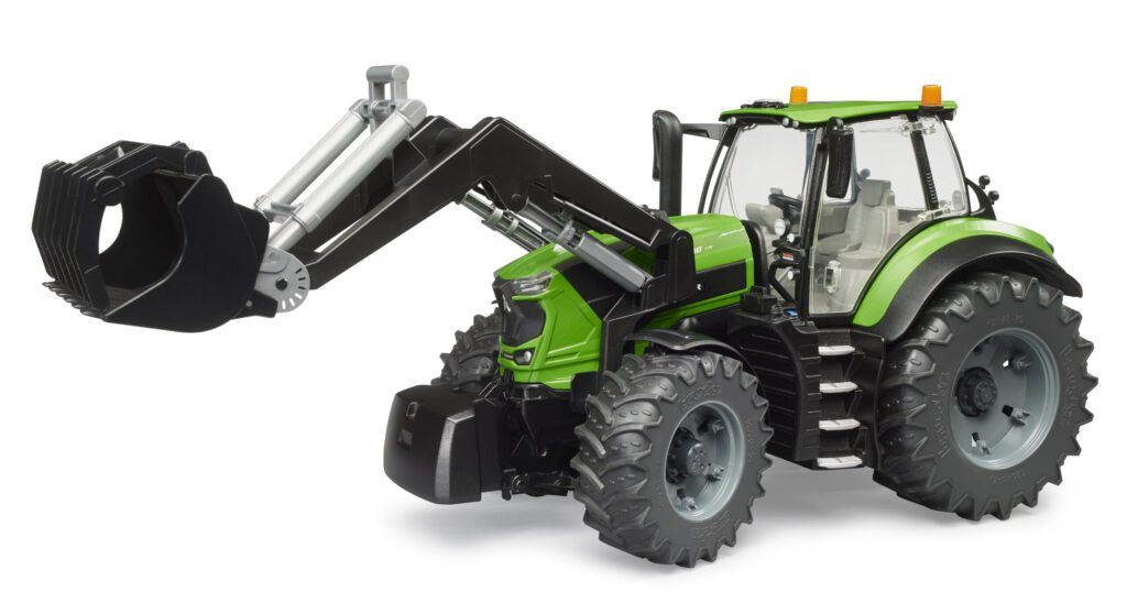 Traktor Deutz 8280 TTV s čelním nakladačem – Bruder 03161
