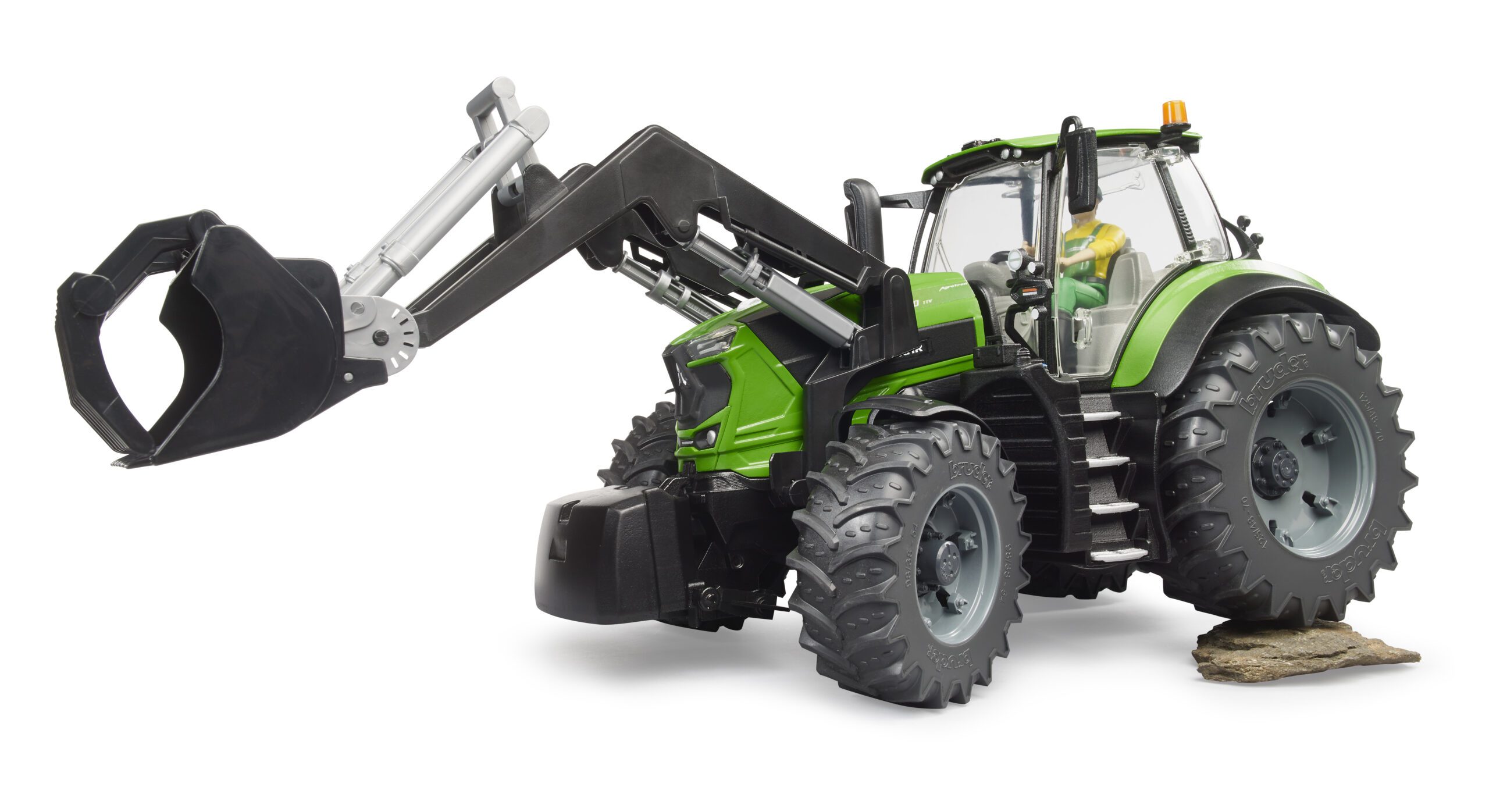 Traktor Deutz 8280 TTV s čelním nakladačem - Bruder 03161 4 Traktor Deutz 8280 TTV s čelním nakladačem - Bruder 03161 - Obrázek 4