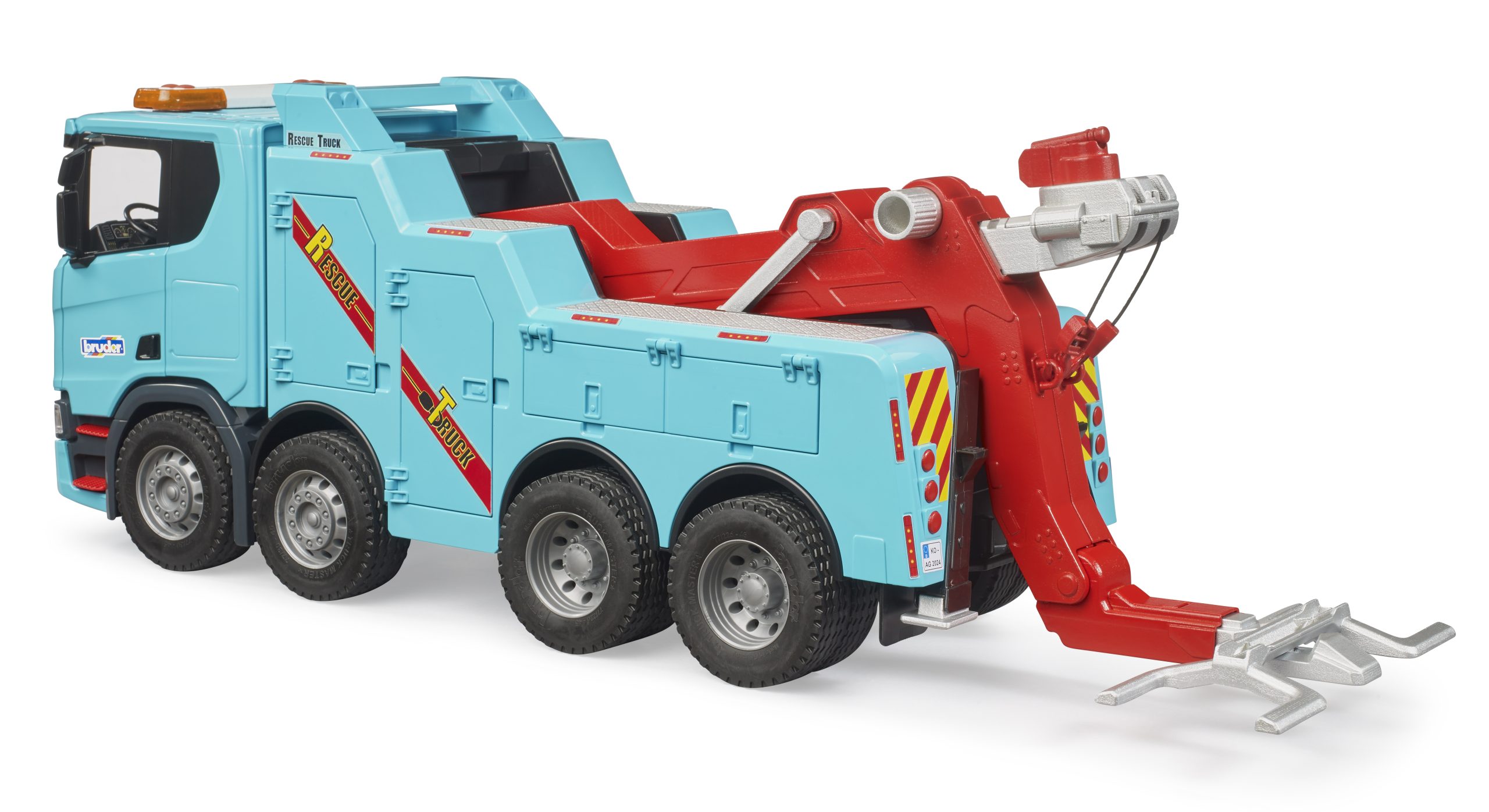 Vyprošťovací a odtahový vůz Scania Super 560R - Bruder 03553 4 Vyprošťovací a odtahový vůz Scania Super 560R - Bruder 03553 - Obrázek 4