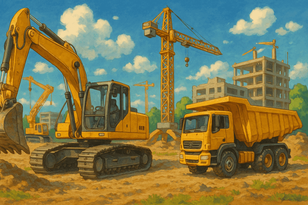 Top Bruder stavba 2025 – bagry, jeřáby a stroje, které nesmí chybět