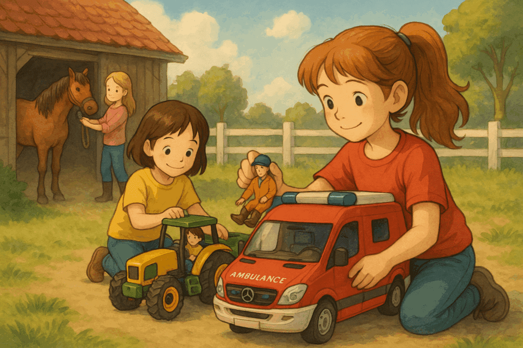 Bruder hračky pro holky – farmy, koně a záchranáři 9 Bruder hračky pro holky - farmy, koně a záchranáři