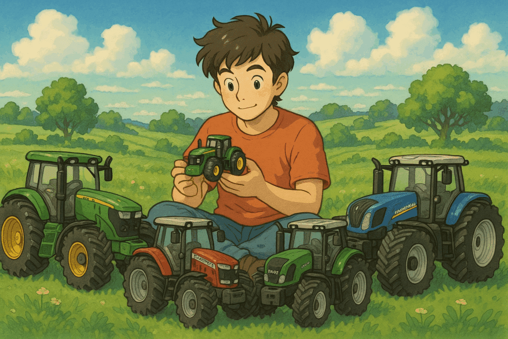 John Deere vs Massey Ferguson vs Fendt vs New Holland – který traktor Bruder je pro mě nejlepší? 5 Bruder značky traktorů