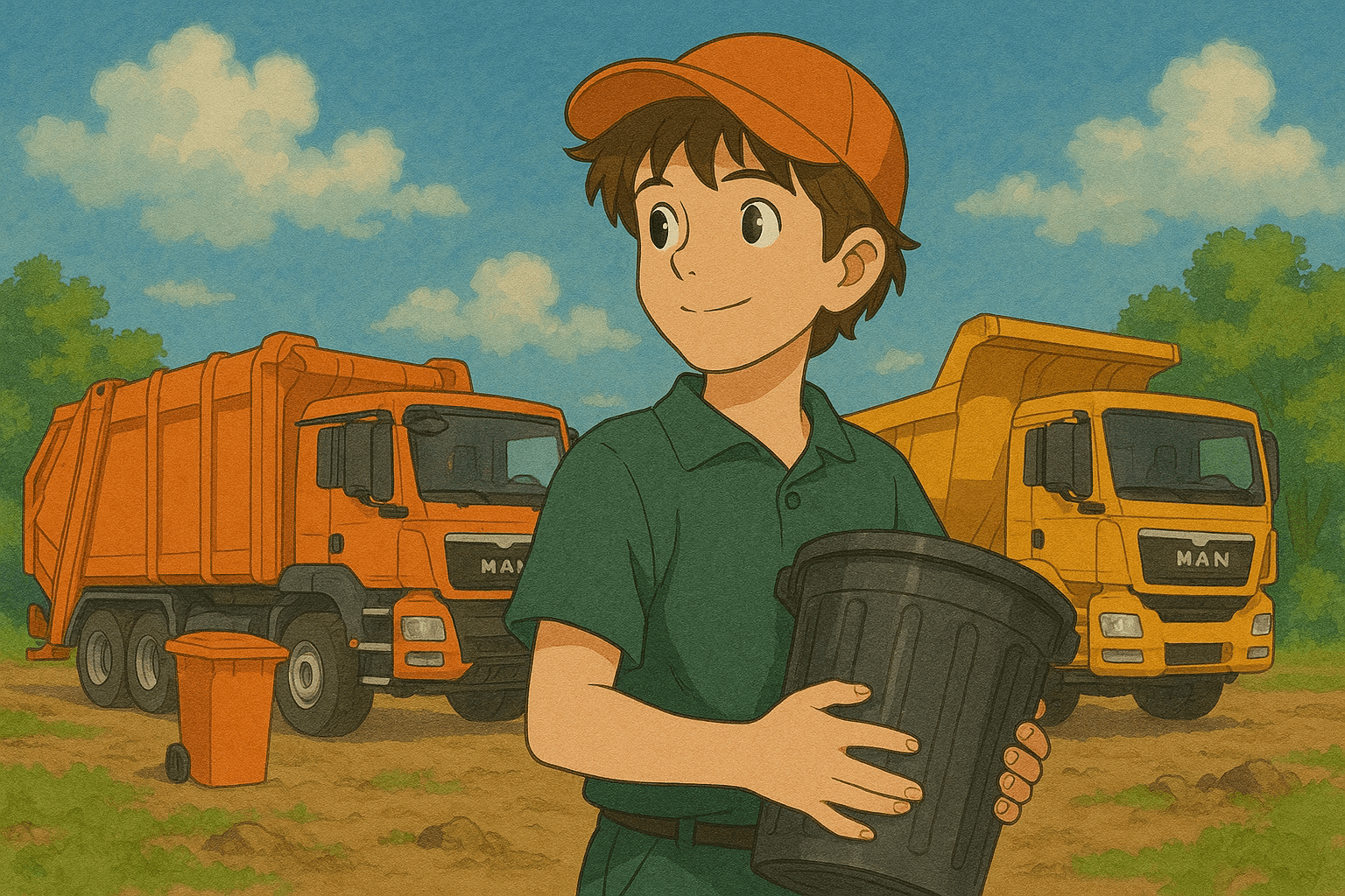 Auta Bruder MAN - popeláři, sklápěčky a stavební vozy 16 Auta Bruder MAN – popeláři, sklápěčky a stavební vozy