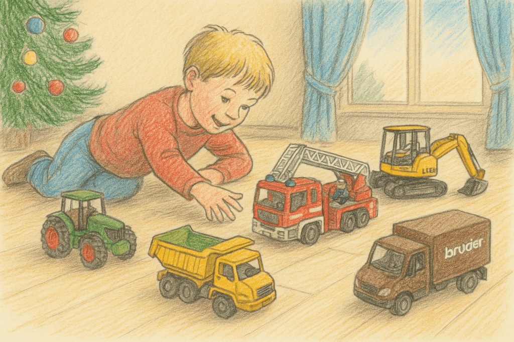 Bruder hračky pod stromeček - nejlepší vánoční tipy 2025 6 Bruder vánoce 2025