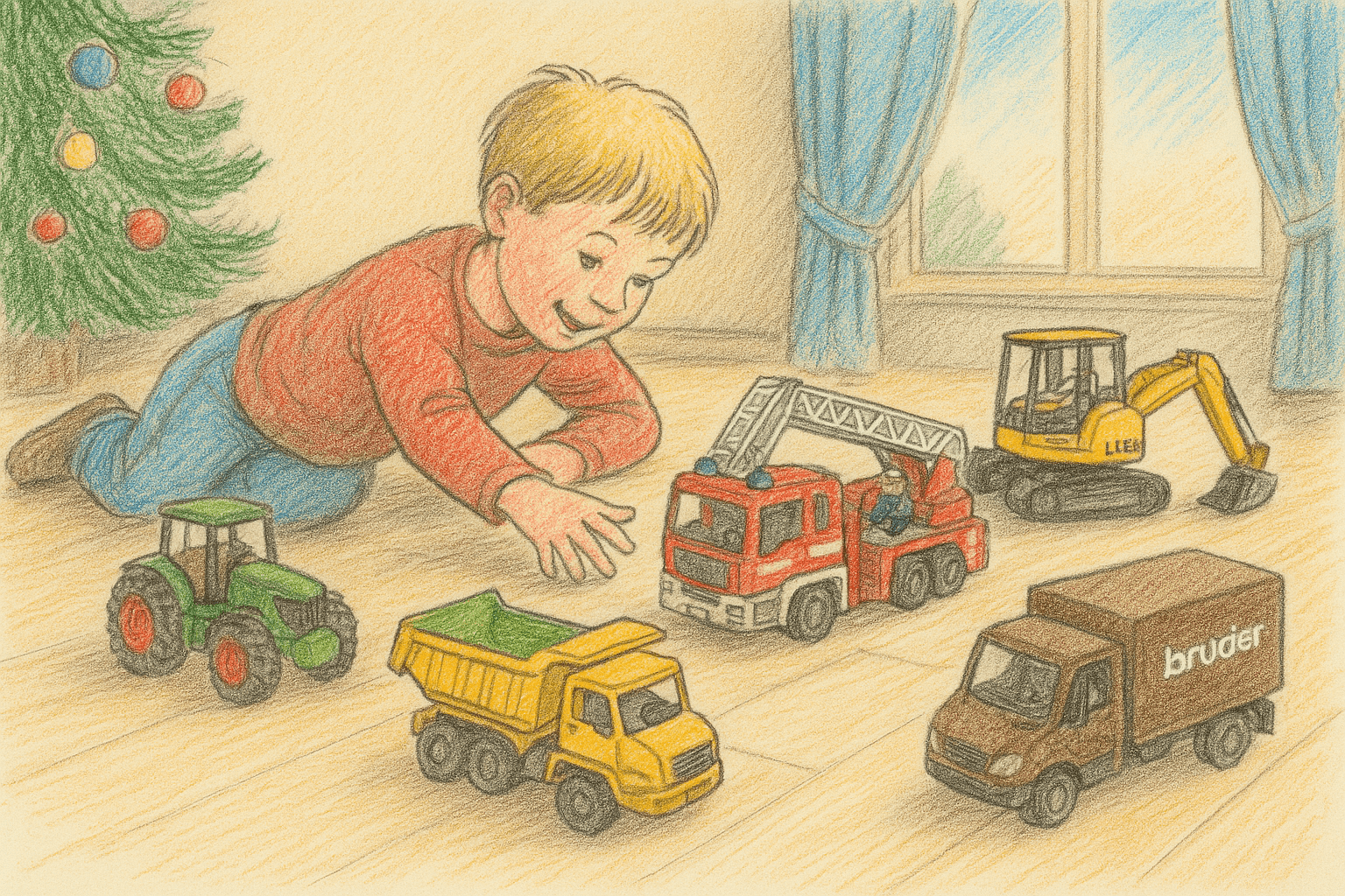 Bruder hračky pod stromeček - nejlepší vánoční tipy 2025 7 Bruder hračky pod stromeček – nejlepší vánoční tipy 2025