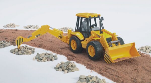 Nakladač s bagrem JCB 4CX - Bruder 02428 - Obrázek 5