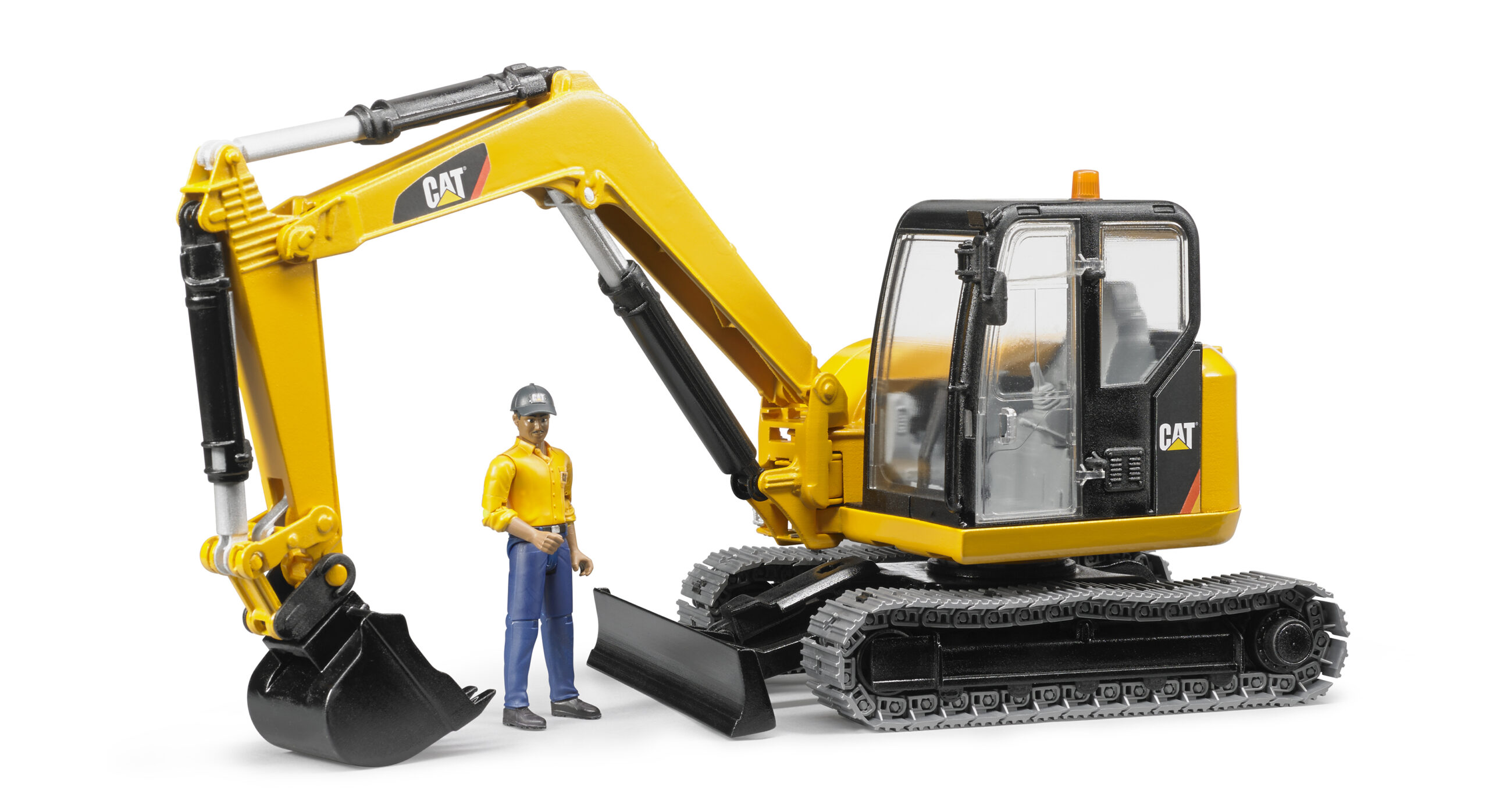 Bruder Caterpillar (CAT)  – bagry, buldozery a stavební technika