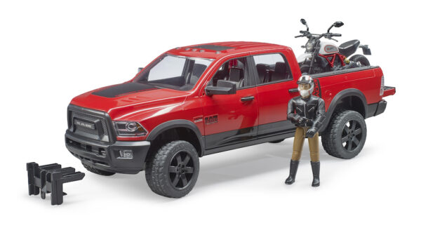 RAM 2500 s motorkou Ducati a řidičem - Bruder 02502 - Obrázek 5