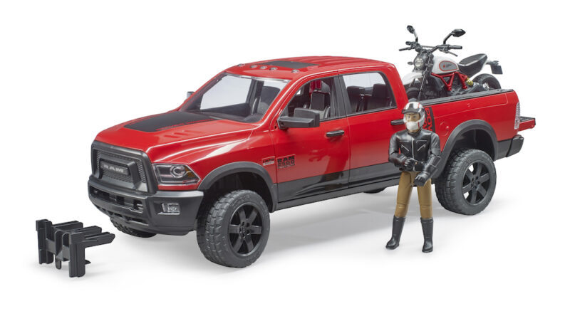 RAM 2500 s motorkou Ducati a řidičem - Bruder 02502 - Obrázek 5