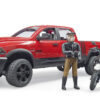 RAM 2500 s motorkou Ducati a řidičem Bruder 2502