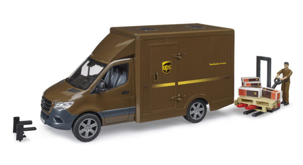 Nákladní auto UPS MB Sprinter - Bruder 02678 - Obrázek 4