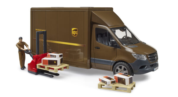 Nákladní auto UPS MB Sprinter - Bruder 02678 - Obrázek 2