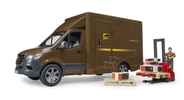 Nákladní auto UPS MB Sprinter - Bruder 02678 - Obrázek 3