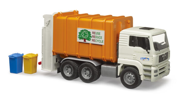 Popelářské auto MAN TGA - Bruder 02772 - Obrázek 4