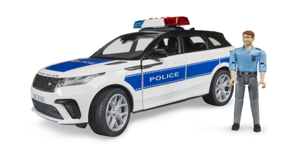 Policejní auto Range Rover Velar s policistou - Bruder 02890 - Obrázek 4