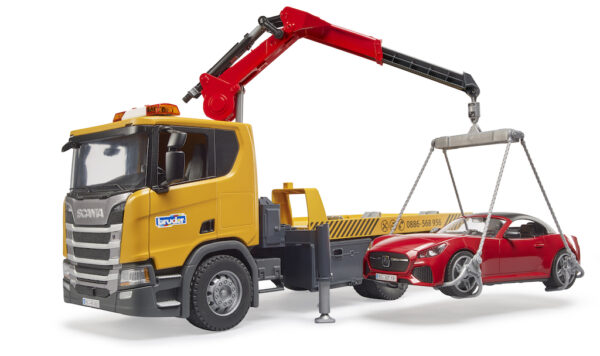 Odtahovka Scania Super 560R s automobilem - Bruder 03552 - Obrázek 3