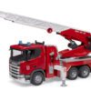 Hasičské auto s jeřábem Scania Super 560R - Bruder 3591