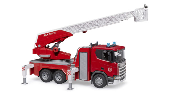 Hasičské auto s jeřábem Scania Super 560R - Bruder 03591 - Obrázek 2