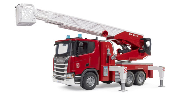 Hasičské auto s jeřábem Scania Super 560R - Bruder 03591 - Obrázek 3