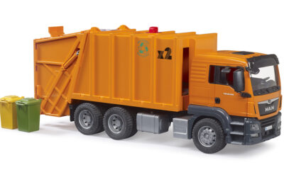 Bruder popeláři Popelářské auto MAN TGS - Bruder 3760