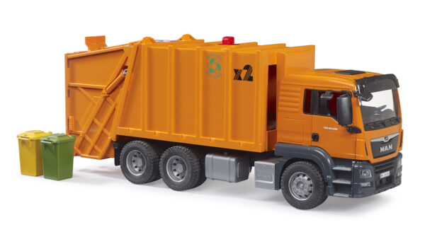 Bruder popeláři Popelářské auto MAN TGS - Bruder 3760