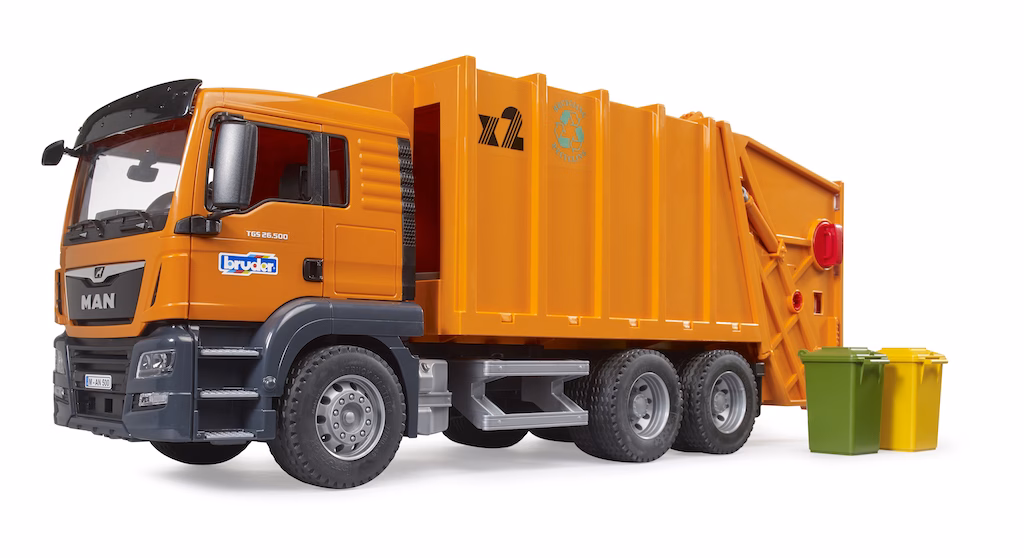 Popelářské auto MAN Bruder 3760