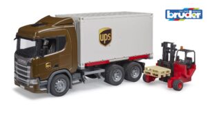 Nákladní auto UPS Scania Super 560R - Bruder 03582